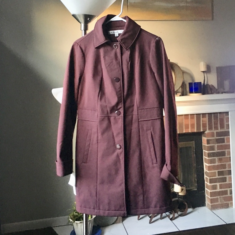 Kenneth Cole New York soft shell pinot noir jacket